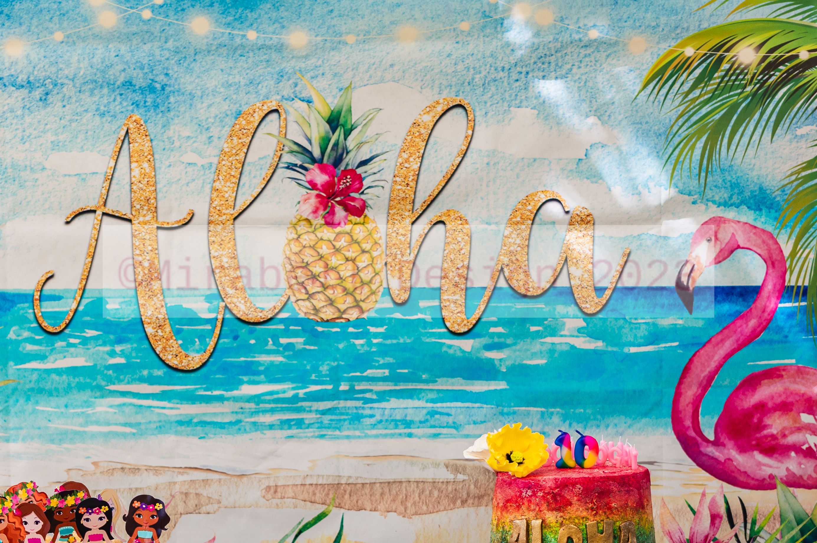 Hawaii Luau party téma