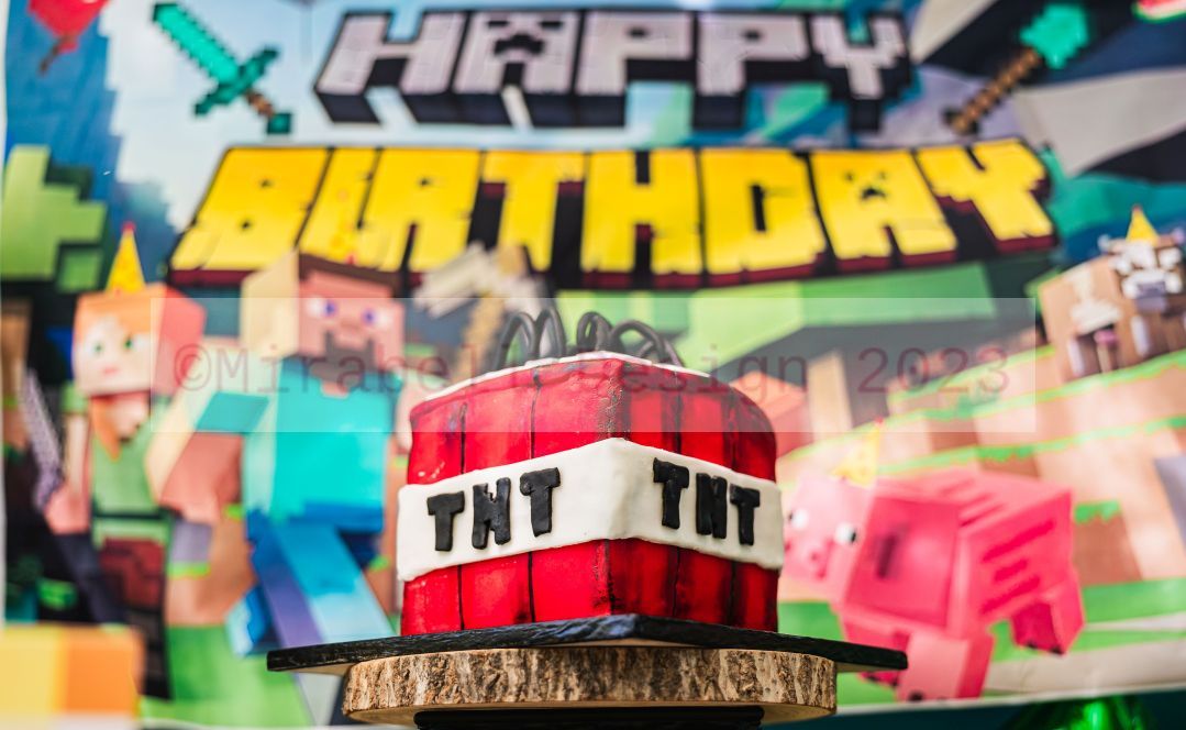 Minecraft party téma